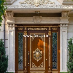 Royal Entrance Door Manichitrathazhu Door Design No-1040
