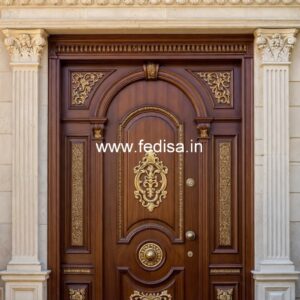 Palace Style Doors Wooden Door Carving Design No-1061