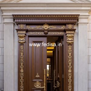 Royal Entrance Door Radha Krishna Door Design No-1122