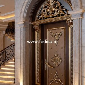 Hardwood Traditional Doors Double Door Design Catalog 2026 No-1130