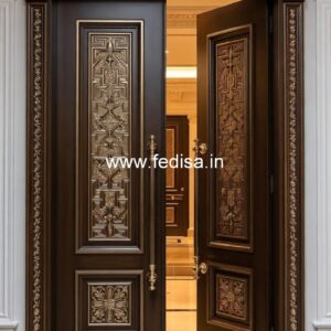 French Classic Doors Wooden Door Design For Temple No-1136
