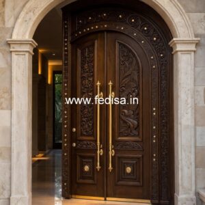 Carved Door Patterns Lakdi Ka Darwaja Design No-1149