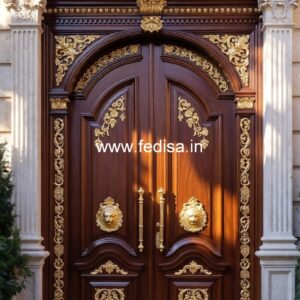 Villa Entrance Door Aluminum Bathroom Door Design No-1264