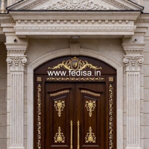 Double Door Classic Style Villa Door Design No-1275