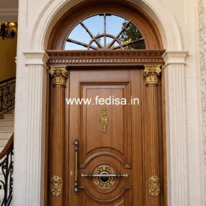 Colonial Style Door Room Glass Door Design No-1297