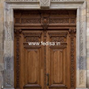 Bungalow Classic Door Design Mdf Jali Door Design No-1306
