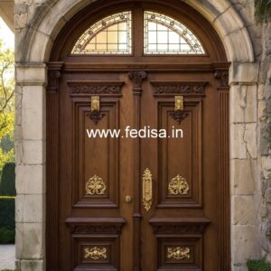 Traditional Carved Wooden Front Door Ideas Main Door Granite Design No-1309