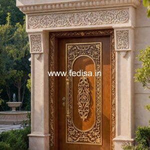 Teak Wood Door Design Jali Design For Main Door No-1331