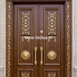 Rustic Classic Door Aluminum Door And Window Design No-1339