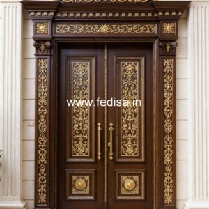 Bungalow Classic Door Design Door 3d Design No-1347