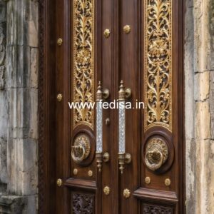 Antique Door Style Bedroom Balcony Door Design No-1366