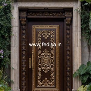 Italian Style Wooden Doors Latest Steel Door Design No-1383