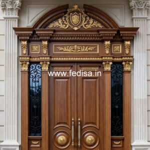 Vintage Wooden Door Designs For Houses Metal Sliding Door Design No-1434