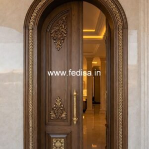 Villa Entrance Door Double Side Door Design No. 1469