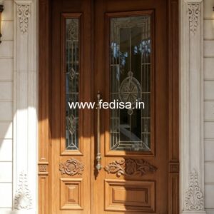 Classic Front Door Ideas Aluminum Door Window Design No-1487