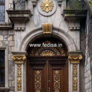 Luxury Classic Doors Main Door Net Design No-1493