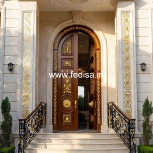 European Classic Door Wooden Sunmica Door Design No-1500
