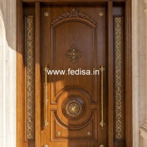 Colonial Style Door Window Door Design Wood No-1502
