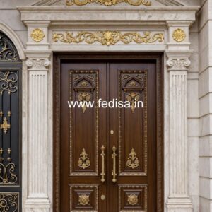 Front Entrance Classic Door Pinterest Wooden Door Design No-1508