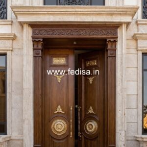 Arch Top Wooden Door House Door Design 2026 No-1645