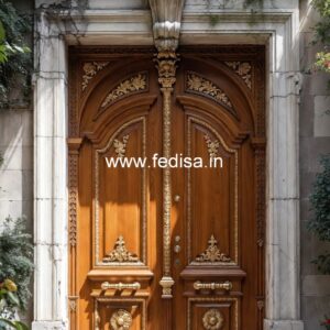 Front Entrance Classic Door Traditional Double Door Design No-1672
