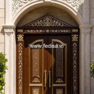 Decorative Wooden Doors Jali Wale Gate Ki Design No-1683