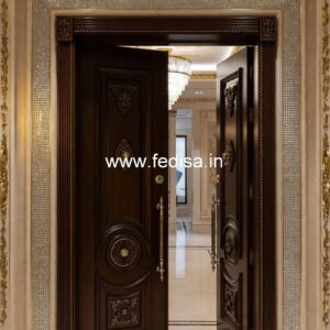 Double Door Classic Style 4 Feet Double Door Design No-1685