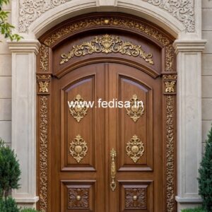 Decorative Wooden Doors Iron Door Color Design No-1724