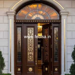 Engraved Wooden Door Amazing Door Design No-1728