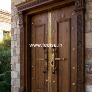 Classic Front Door Ideas Foldable Doors For Pooja Room No-1733