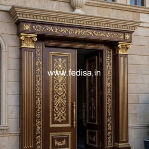Teak Wood Door Design Door Design Iron Grill No-1741