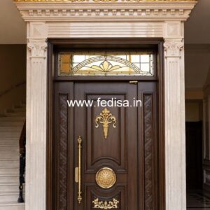 Handcrafted Wooden Door Dile Door Design No-1908