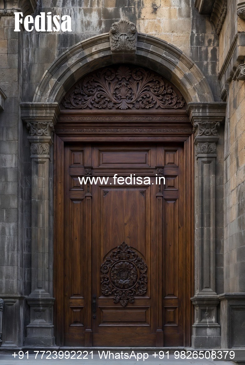 Palace Style Doors Main Door Steel Gate Design No-3234