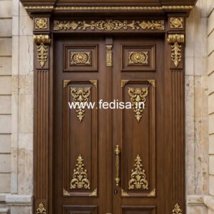 French Classic Doors Door Cutting Design No-3268