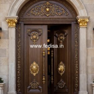 Villa Entrance Door Formica Door Design No-3314