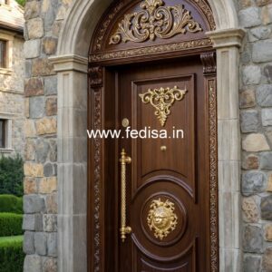 Elegant Double Door Classic Entry Design Door Grill Design 2026 Latest No-3321