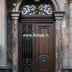 Classic Front Door Ideas Front Double Door Designs In Wood No-3414