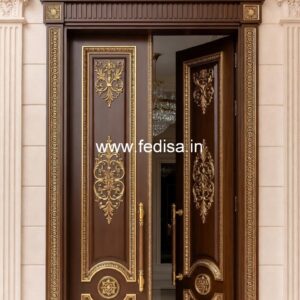 Antique Door Style Sheesham Wood Door Design No-3416