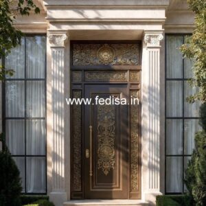 Rustic Classic Door Mid Century Modern Doors Interior No-3430