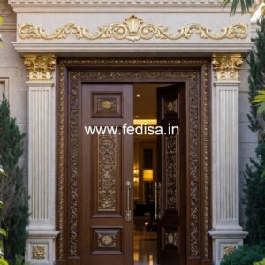 Classic Wooden Main Door Design For Home Luxury Main Door Design No-3440