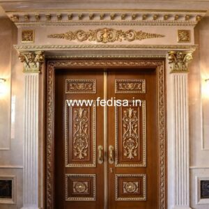 European Classic Door Room Double Door Design No-3468