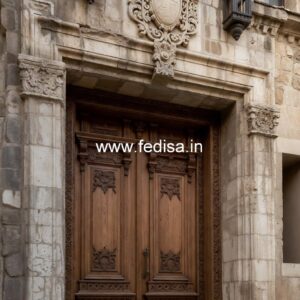 Panel Door Design Pooja Room Bell Design No-3529