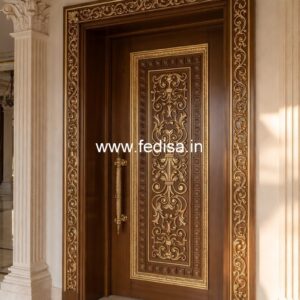 Villa Entrance Door Flip Door Design No-3560