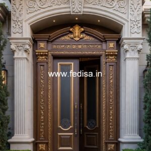 Bungalow Classic Door Design Acrylic Sheet Door Design No-3602