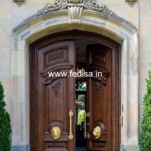 Traditional Carved Wooden Front Door Ideas Wooden Door And Window Design No-3646