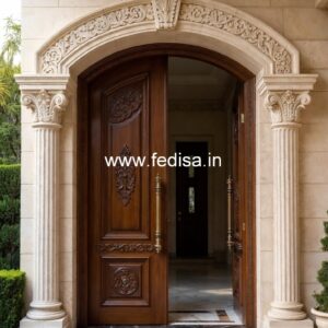 European Classic Door Modern Metal Door Design No-3673