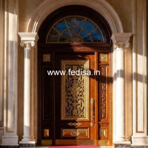 Front Entrance Classic Door Main Door Single Door Design No-3722