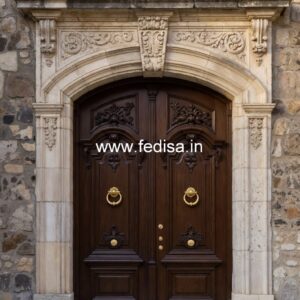 Carved Door Patterns Folding Main Door Design No-3732
