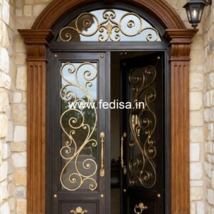 Hardwood Traditional Doors Latest Sunmica Door Design No-3795