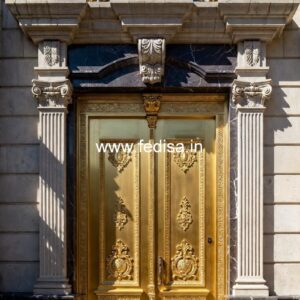 Panel Door Design Bathroom Fiber Door Design No-3898